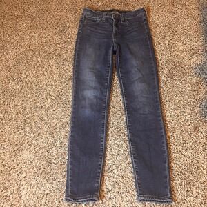 J Crew‎ High Rise Skinny Dark Wash Denim Jeans Women's Size 26